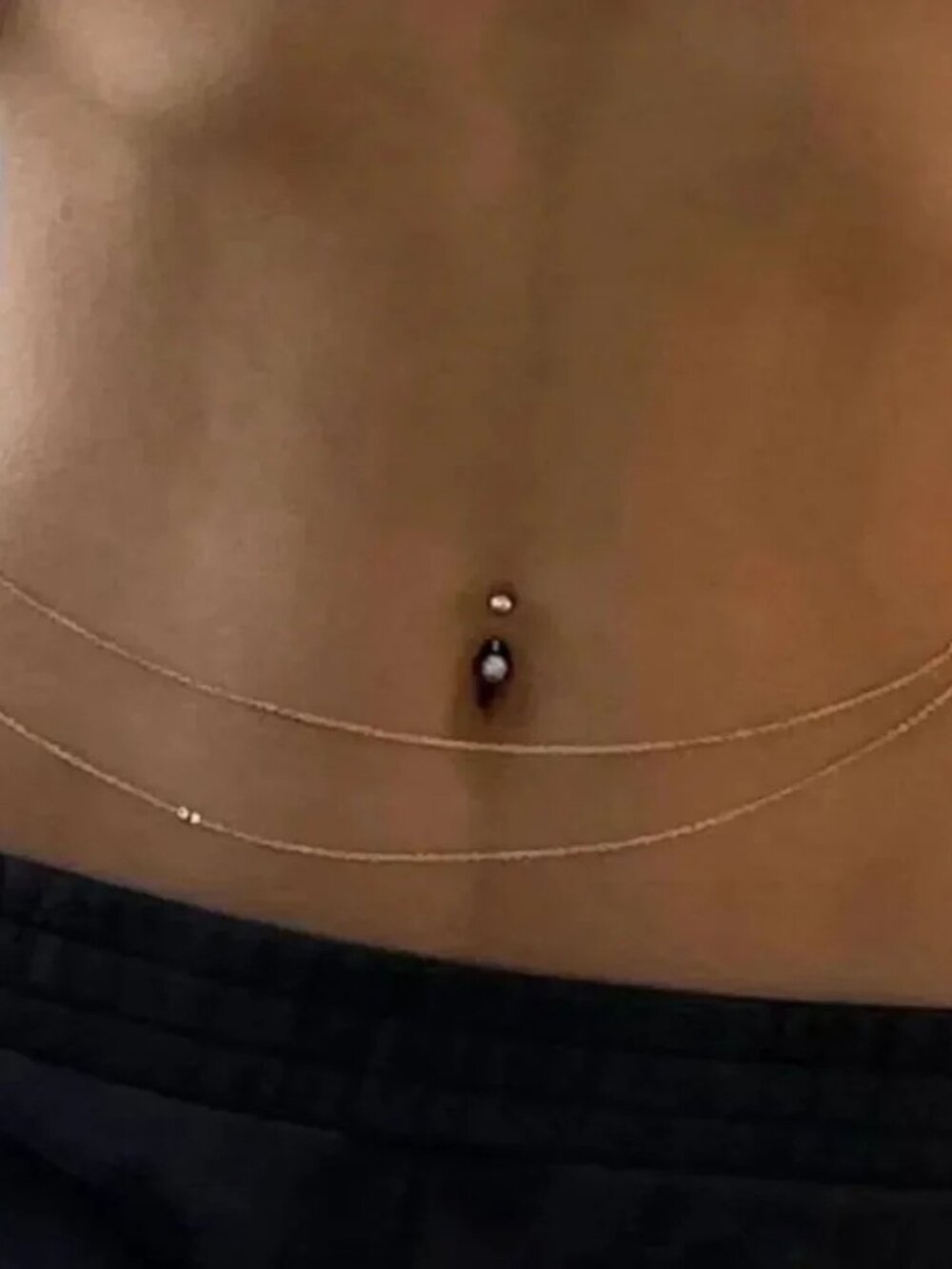 Elegant Gold Body Chain Jewelry R276